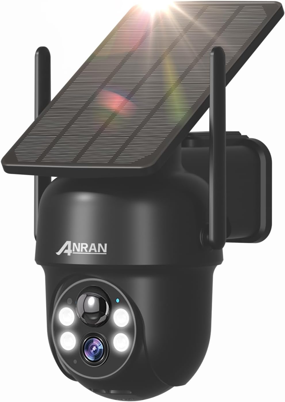 Cámara de Seguridad WiFi 2K, Vigilancia Interior con Visión Nocturna