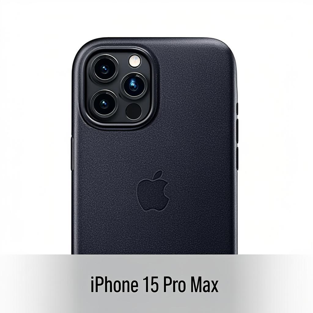 Funda iPhone 15 Pro Max, Silicona Premium con Protección Pantalla
