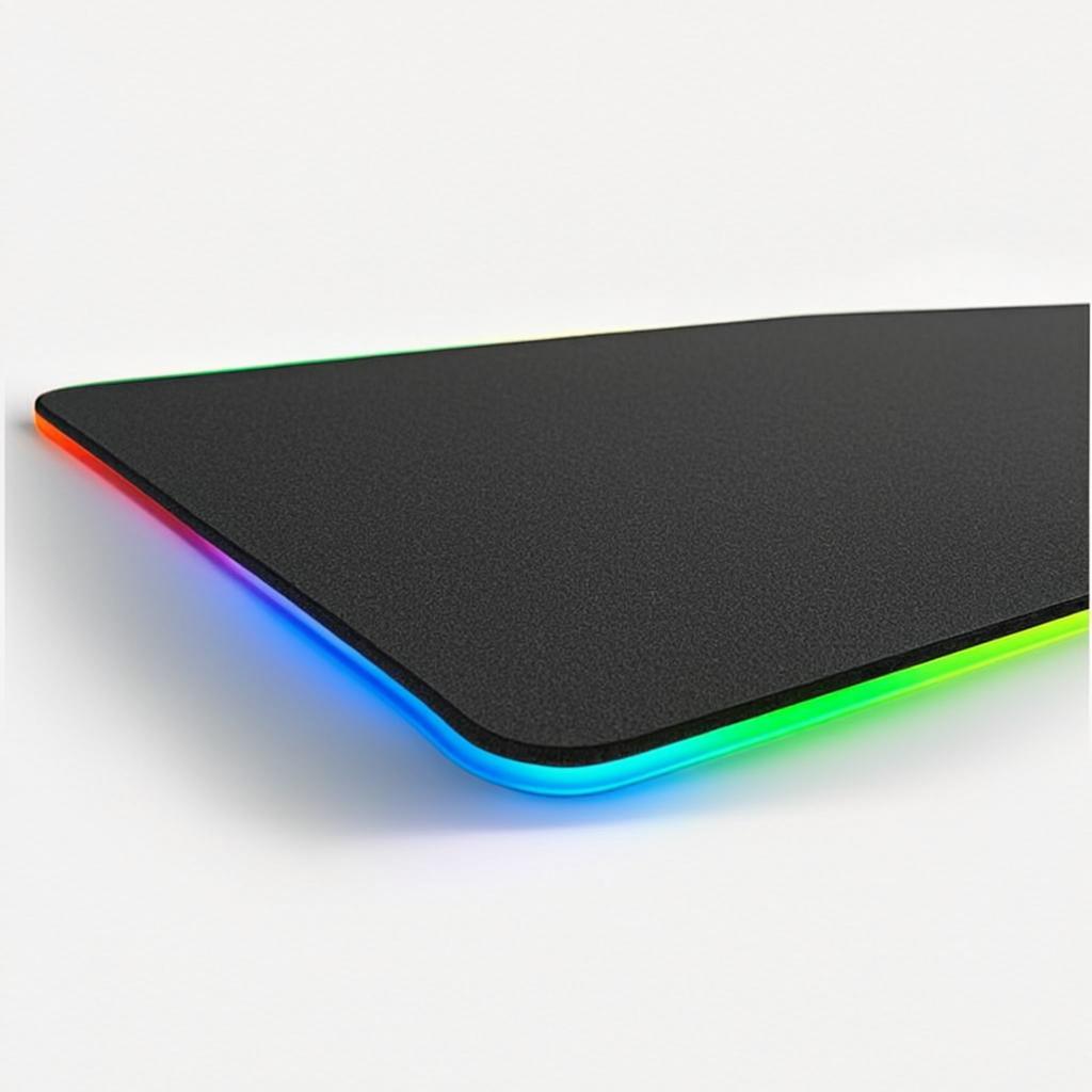 Alfombrilla Gaming RGB Grande 80x30cm, Resistente, Base Antideslizante