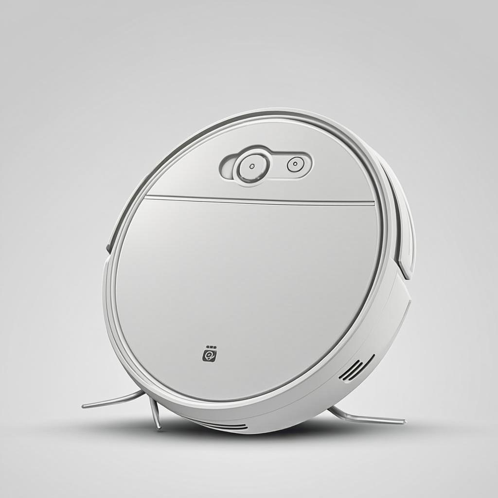 Robot Aspirador con Fregona, Navegación LiDAR, Control por App